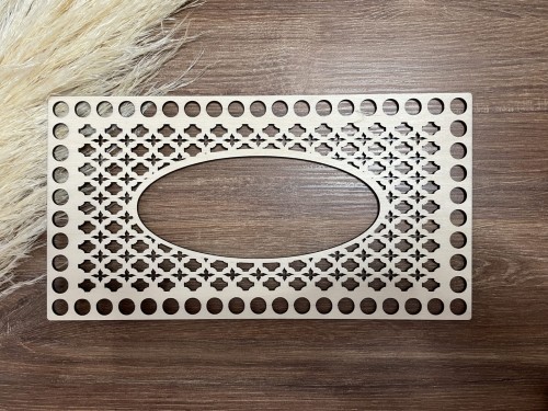 Chustecznik baza 25,5 x 13,5 cm.