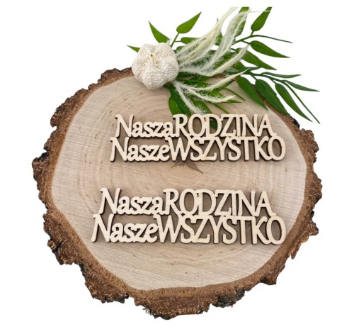 napis sentencja
