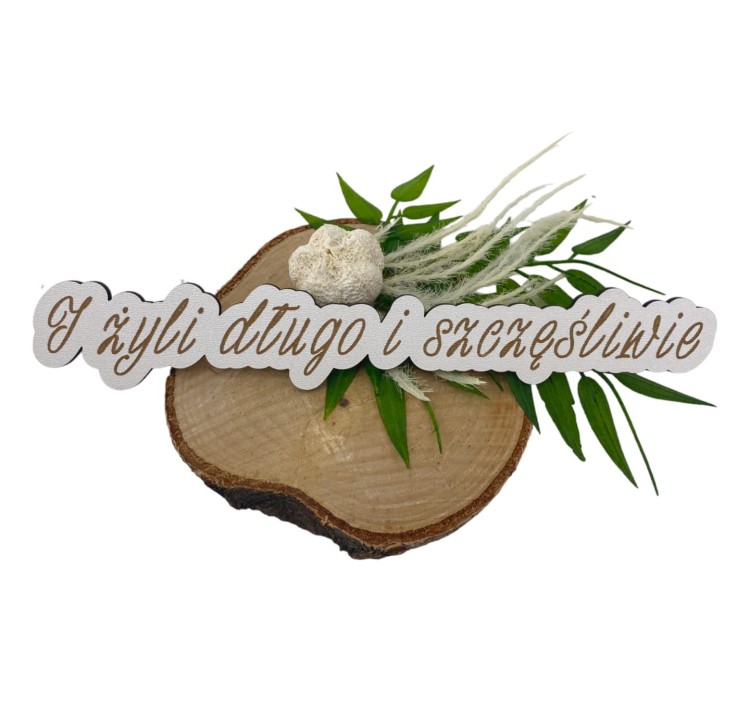 tabliczka ślubna